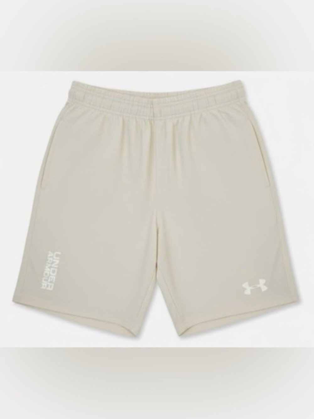 Under Armour Men's SM Cream Athletic Performance Shorts
